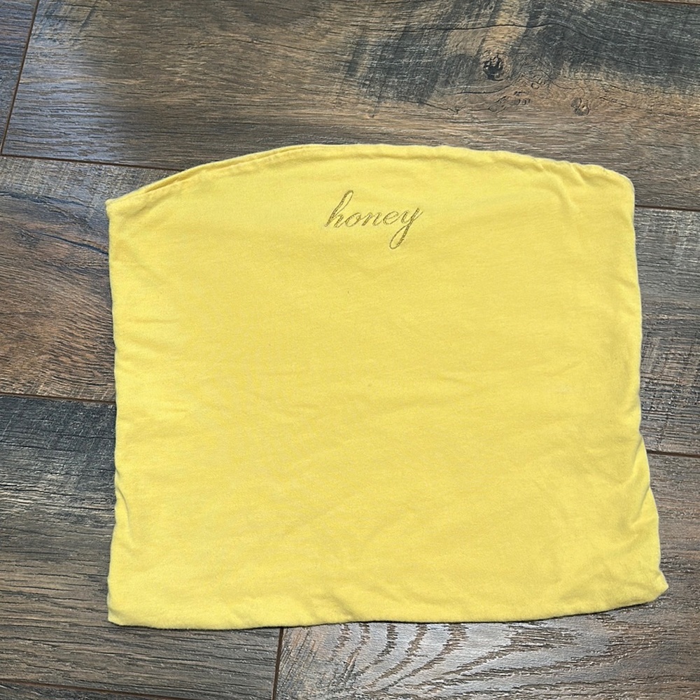 EUC Brandy Melville “honey” tube top